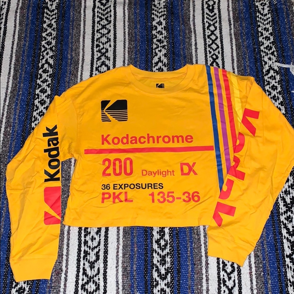 Kodak Long sleeve crop top